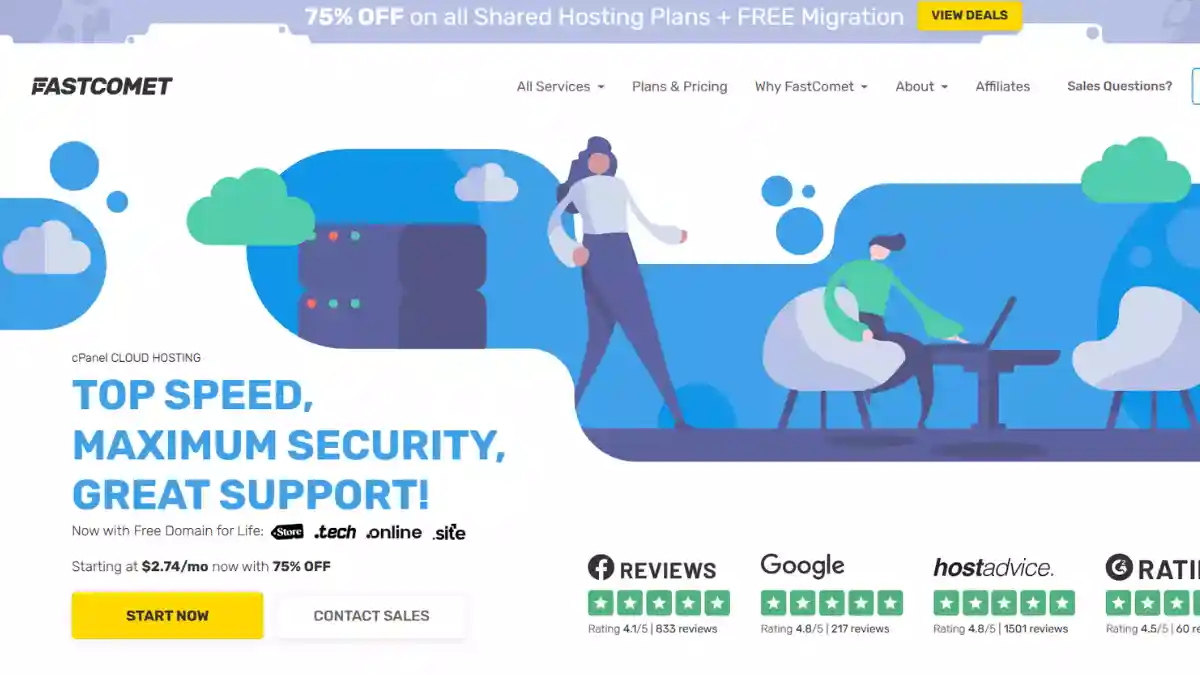 Business Week Hosting Sale