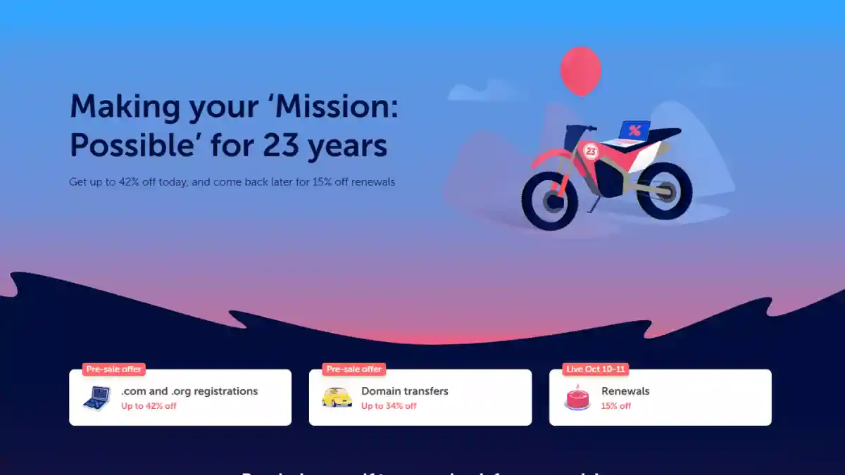 Namecheap Birthday Sale