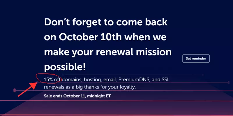 namecheap birthday live offer