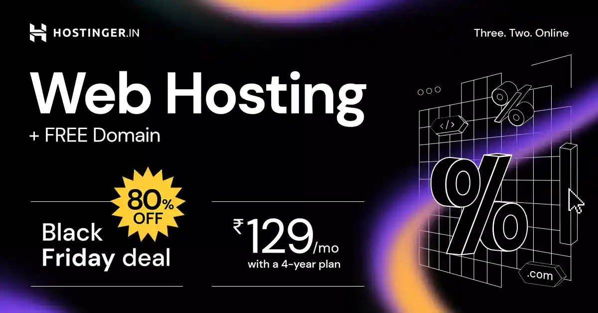 hostinger black friday deal 2023