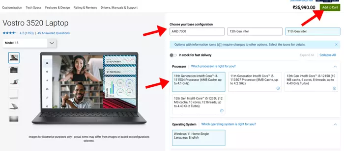 dell sb laptop customization