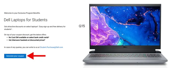 Dell Student Coupon Code 2025: How to Get & Redeem 2 generate dell student coupon