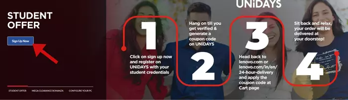 lenovo unidays join account