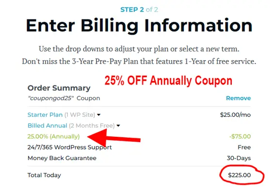 rocket hosting annual coupon