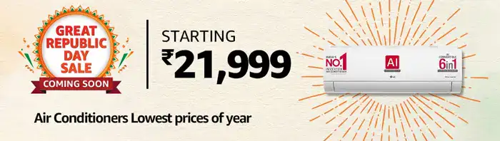 Amazon Great Republic Day Sale 2024: 10% Off with SBI Credit Card 9 amazon republic day air conditioner offer