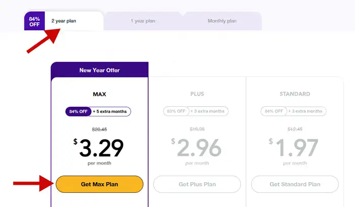 purevpn pricing during new year 2024