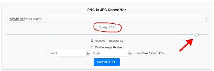 Best PNG To JPG Converter Freeware Tool 2 png to jpg compression quality